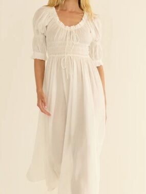 DOEN Ischia Dress in color Salt XXL